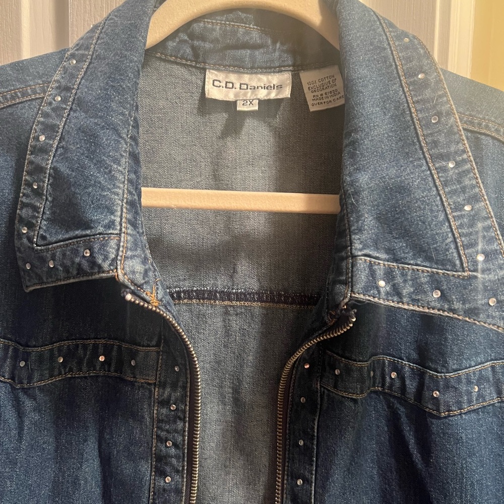 Jean Jacket With - image 2